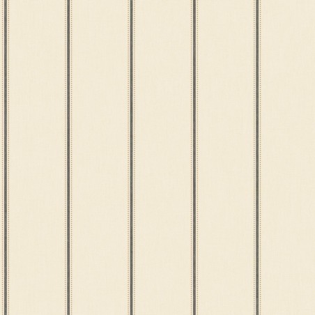 Papel pintado de rayas finas y lunares Dot Line de Caselio.