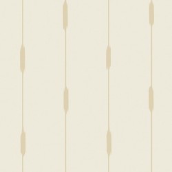 Papel pintado Ikara de Caselio Blue Shades con estampado de rayas verticales estilo ikat y textura de efecto textil sutil.
