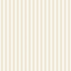 Papel pintado infantil Marshmallow de Caselio Happy Kids Club con diseño clásico de rayas verticales de grosor medio.