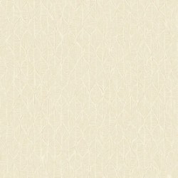 Papel pintado Tarrazu de Casadeco con patrón de pequeñas hojas tejidas y textura con relieve efecto vegetal.