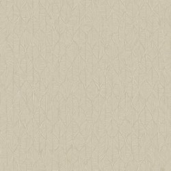 Papel pintado Tarrazu de Casadeco con patrón de pequeñas hojas tejidas y textura con relieve efecto vegetal.
