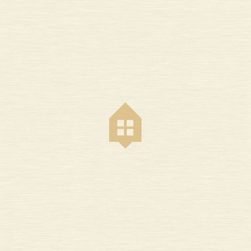 Papel pintado Boaco de Casadeco con textura de paja natural entrelazada y diseño de líneas horizontales.