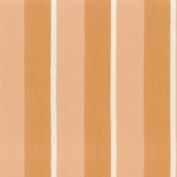 Papel pintado Sinopia de Casamance con diseño de rayas verticales irregulares de trazo manual y acabado con textura de grano.