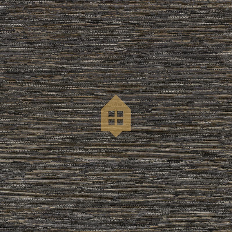 Papel pintado Tatami de Casamance con textura de tejido de inspiración japonesa y relieve de fibras entrelazadas.