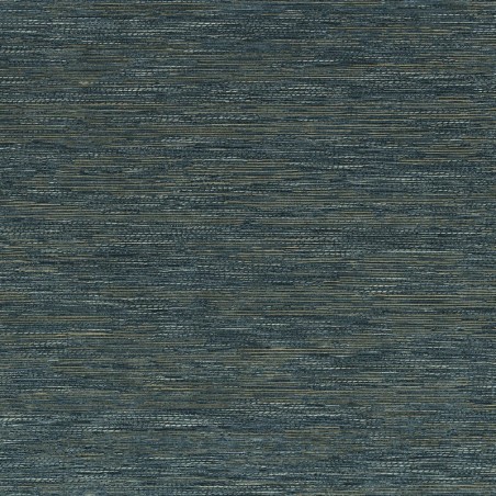 Papel pintado Tatami de Casamance con textura de tejido de inspiración japonesa y relieve de fibras entrelazadas.