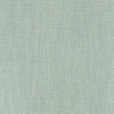 Papel pintado Ankaa de Casamance con textura de lino natural y detalles en tinta metálica con efecto brillante.