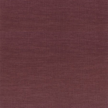 Papel pintado Shinok de Casamance con textura de lino natural, efecto de nudos de fibra y acabado táctil elegante.