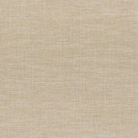 Papel pintado Shinok de Casamance con textura de lino natural, efecto de nudos de fibra y acabado táctil elegante.