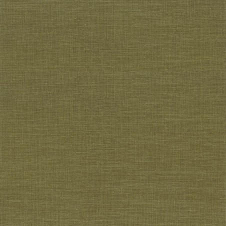 Papel pintado Shinok de Casamance con textura de lino natural, efecto de nudos de fibra y acabado táctil elegante.