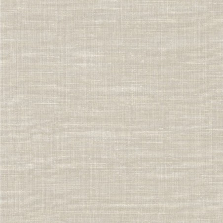 Papel pintado Shinok de Casamance con textura de lino natural, efecto de nudos de fibra y acabado táctil elegante.