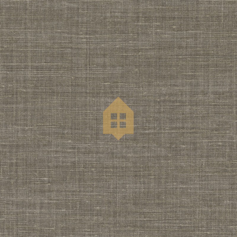 Papel pintado Shinok de Casamance con textura de lino natural, efecto de nudos de fibra y acabado táctil elegante.