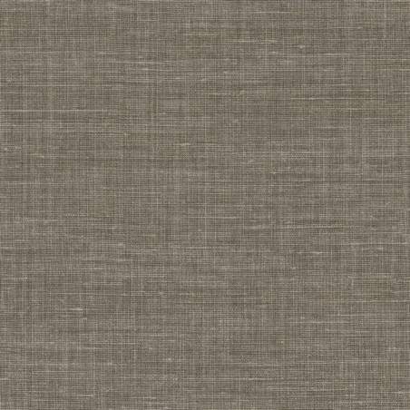 Papel pintado Shinok de Casamance con textura de lino natural, efecto de nudos de fibra y acabado táctil elegante.