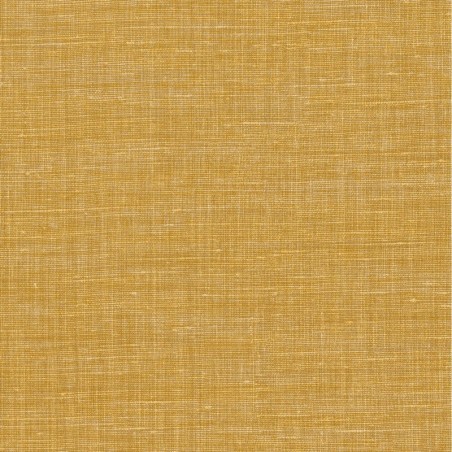 Papel pintado Shinok de Casamance con textura de lino natural, efecto de nudos de fibra y acabado táctil elegante.