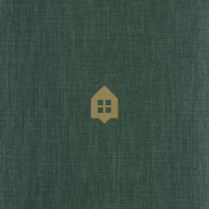 Papel pintado Shinok de Casamance con textura de lino natural, efecto de nudos de fibra y acabado táctil elegante.