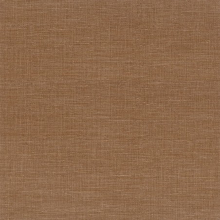 Papel pintado Shinok de Casamance con textura de lino natural, efecto de nudos de fibra y acabado táctil elegante.