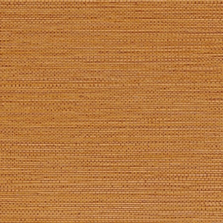 Papel pintado Zostera de Casamance con textura de fibras de seagrass y relieve profundo de estilo artesanal.