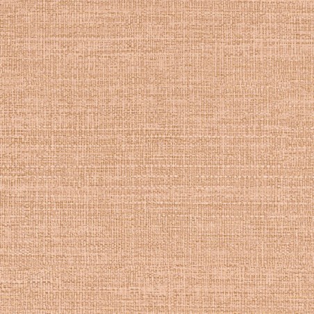 Papel pintado Carioca de Casamance con textura de paja trenzada de gran relieve y acabado en color sólido vibrante.