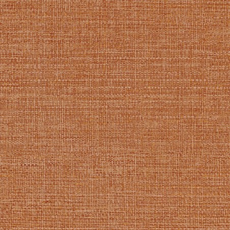 Papel pintado Carioca de Casamance con textura de paja trenzada de gran relieve y acabado en color sólido vibrante.