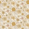 Papel pintado Emy de Caselio con diseño de patrón orgánico repetitivo y acabado vinílico de inspiración vintage moderna.