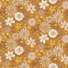Papel pintado Emy de Caselio con diseño de patrón orgánico repetitivo y acabado vinílico de inspiración vintage moderna.