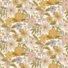 Papel pintado Emy de Caselio con diseño de patrón orgánico repetitivo y acabado vinílico de inspiración vintage moderna.