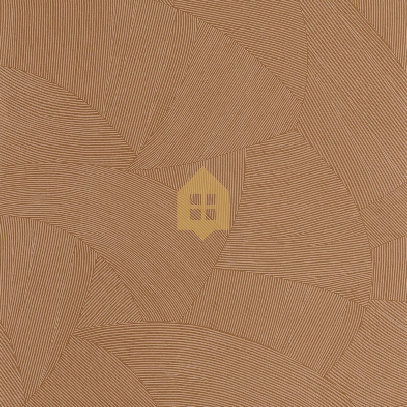 Papel pintado Terra de la colección Origine de Caselio con textura efecto arcilla mineral y acabado mate natural.