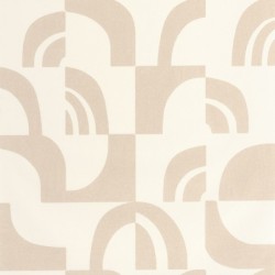 Papel pintado Empreinte de la colección Origine de Caselio con textura de huellas orgánicas y acabado mate refinado.