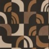 Papel pintado Empreinte de la colección Origine de Caselio con textura de huellas orgánicas y acabado mate refinado.