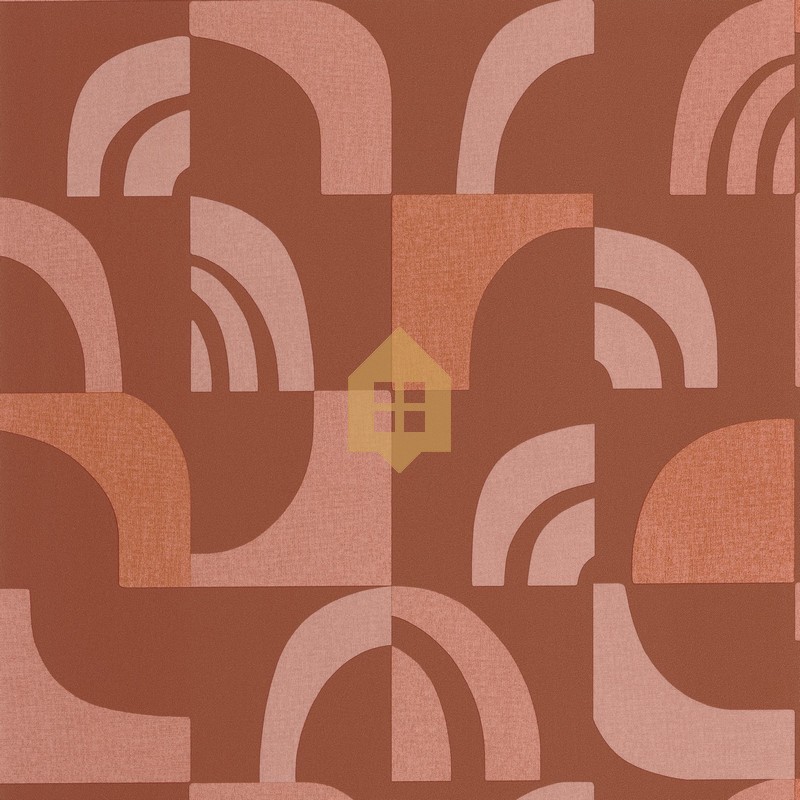 Papel pintado Empreinte de la colección Origine de Caselio con textura de huellas orgánicas y acabado mate refinado.