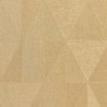 Revestimiento de pared Iquira de Casamance con base de poliéster brillante y reflejos metálicos de efecto profundidad.