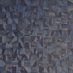 Papel pintado Tiznit de Casamance con acabado metalizado y textura refinada de inspiración mineral.