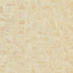 Papel pintado Tiznit de Casamance con acabado metalizado y textura refinada de inspiración mineral.