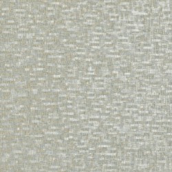 Papel pintado Tessela de Casamance con diseño de mosaico de piedra en relieve y acabados metalizados iridiscentes.
