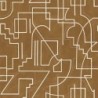 Papel pintado Alexander de la colección Mouvements de Casamance con diseño de líneas cinéticas y textura efecto cal mate.