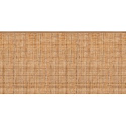 Papel pintado tipo zócalo Straight Base de Caselio con relieve tridimensional de líneas rectas paralelas de estilo minimalista.